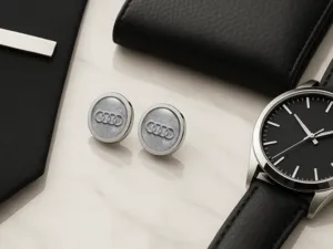 Audi Branded Cufflinks Luxury High End Professional Tuning